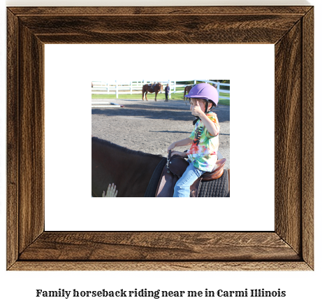 family horseback riding near me in Carmi, Illinois